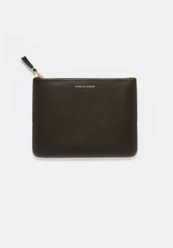 COMME DES GARCONS CLASSIC COLOUR WALLET ZIP POUCH