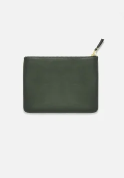 COMME DES GARCONS CLASSIC COLOUR WALLET ZIP POUCH
