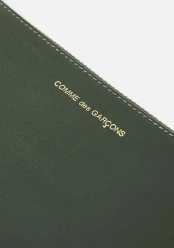 COMME DES GARCONS CLASSIC COLOUR WALLET ZIP POUCH