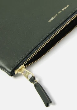 COMME DES GARCONS CLASSIC COLOUR WALLET ZIP POUCH