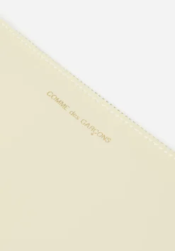 COMME DES GARCONS CLASSIC COLOUR WALLET ZIP POUCH