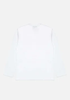 COMME DES GARCONS MULTI RED HEART LONGSLEEVE T-SHIRT
