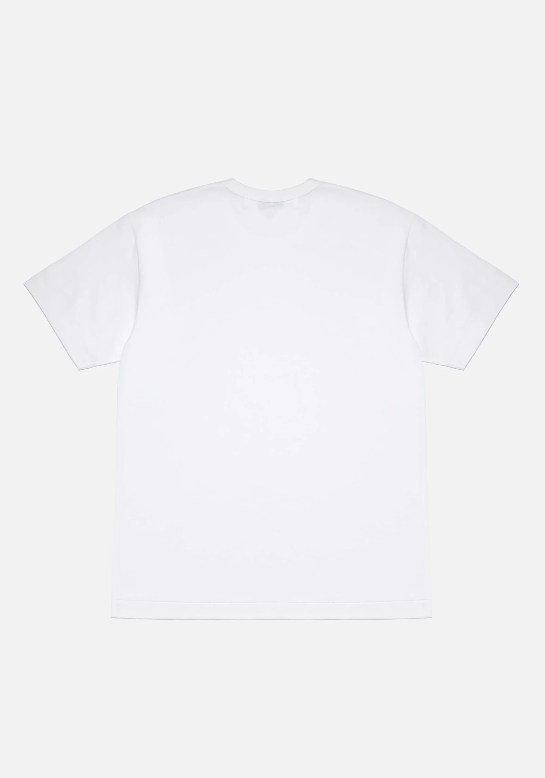 COMME DES GARCONS MULTI RED HEART LOGO T-SHIRT