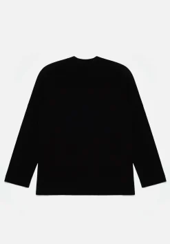 COMME DES GARCONS MULTI RED HEART LONGSLEEVE T-SHIRT