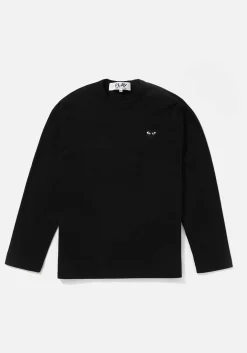 COMME DES GARCONS PLAY BLACK HEART LONG SLEEVE