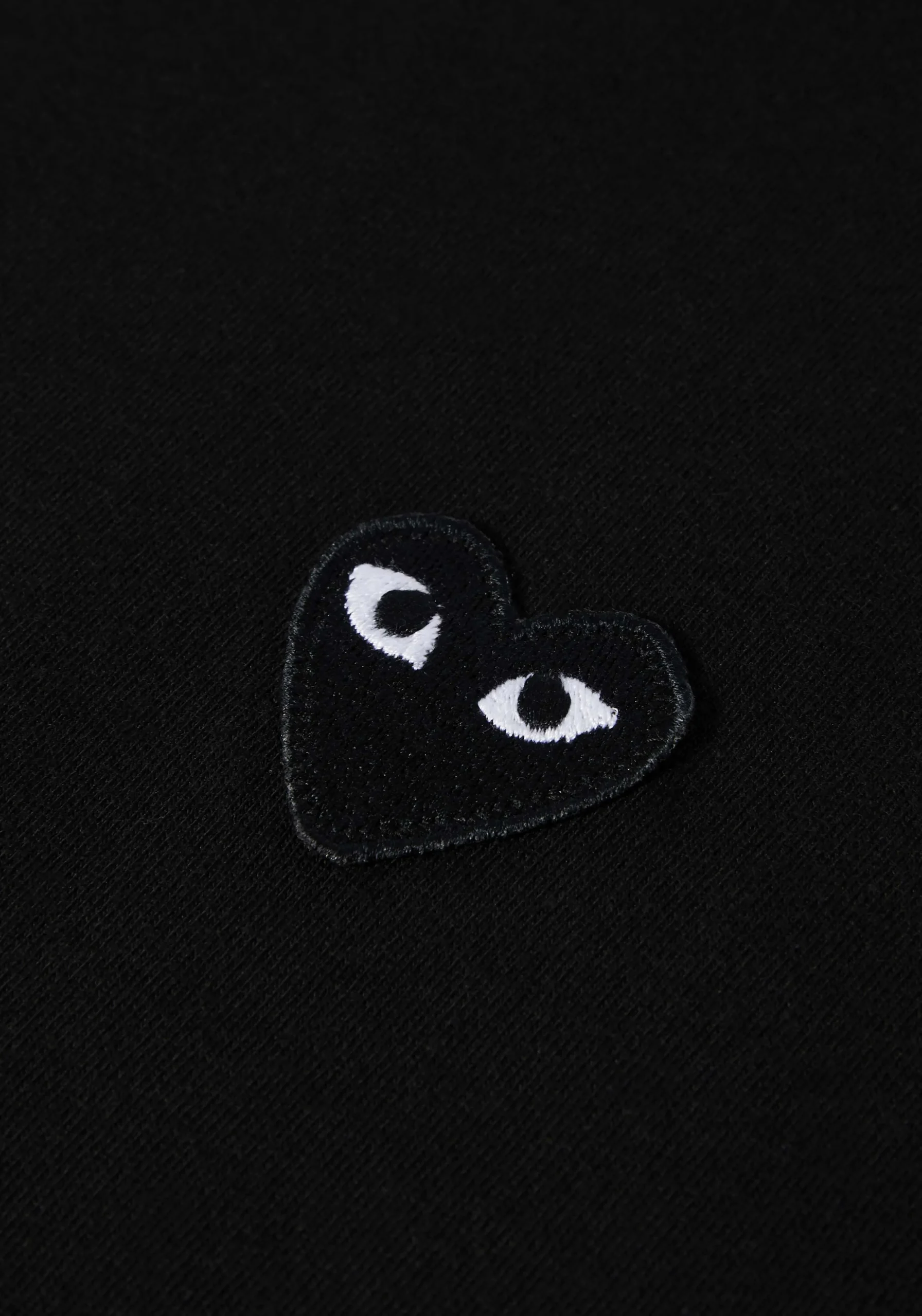COMME DES GARCONS PLAY BLACK HEART LONG SLEEVE