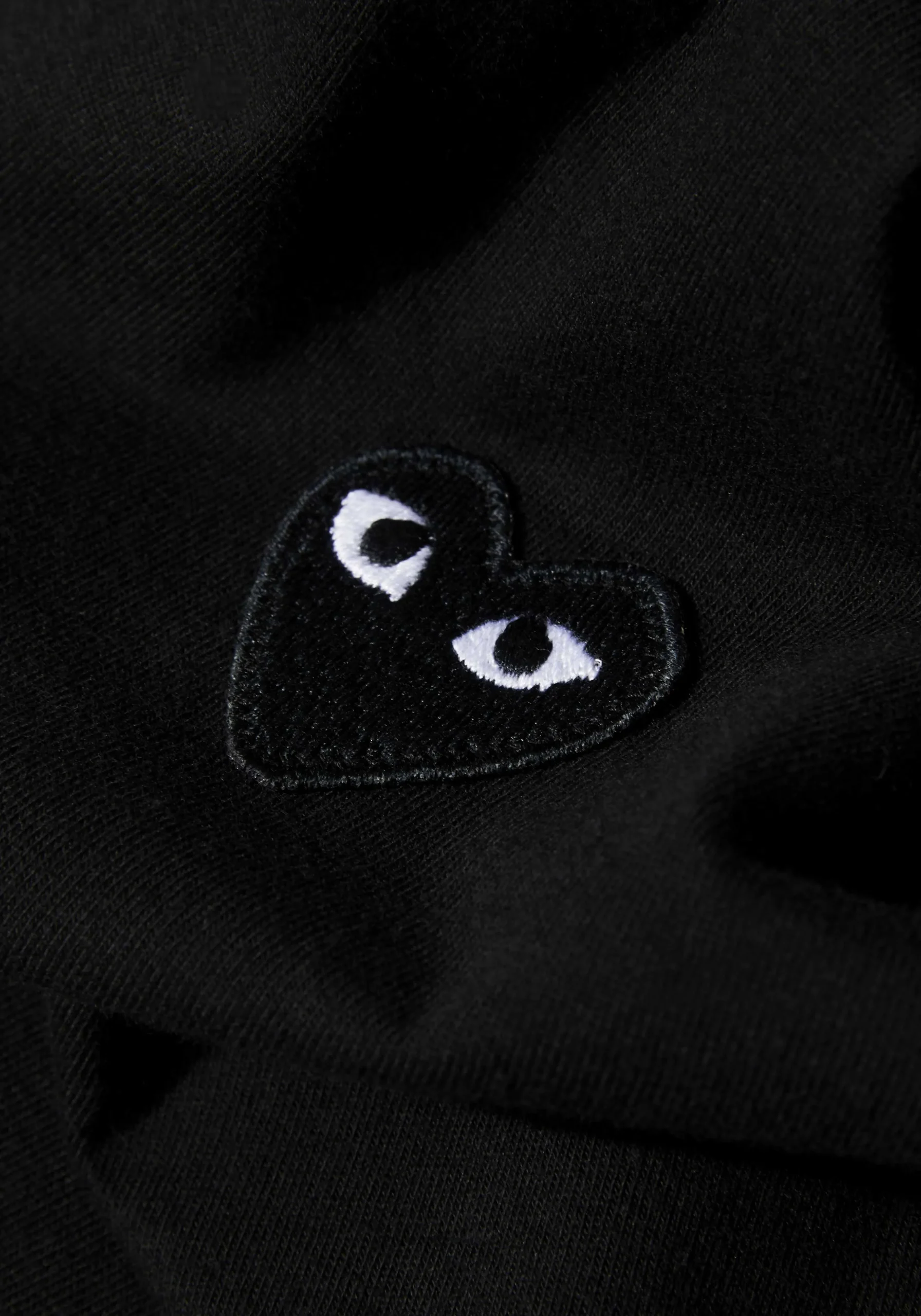 COMME DES GARCONS PLAY BLACK HEART LONG SLEEVE