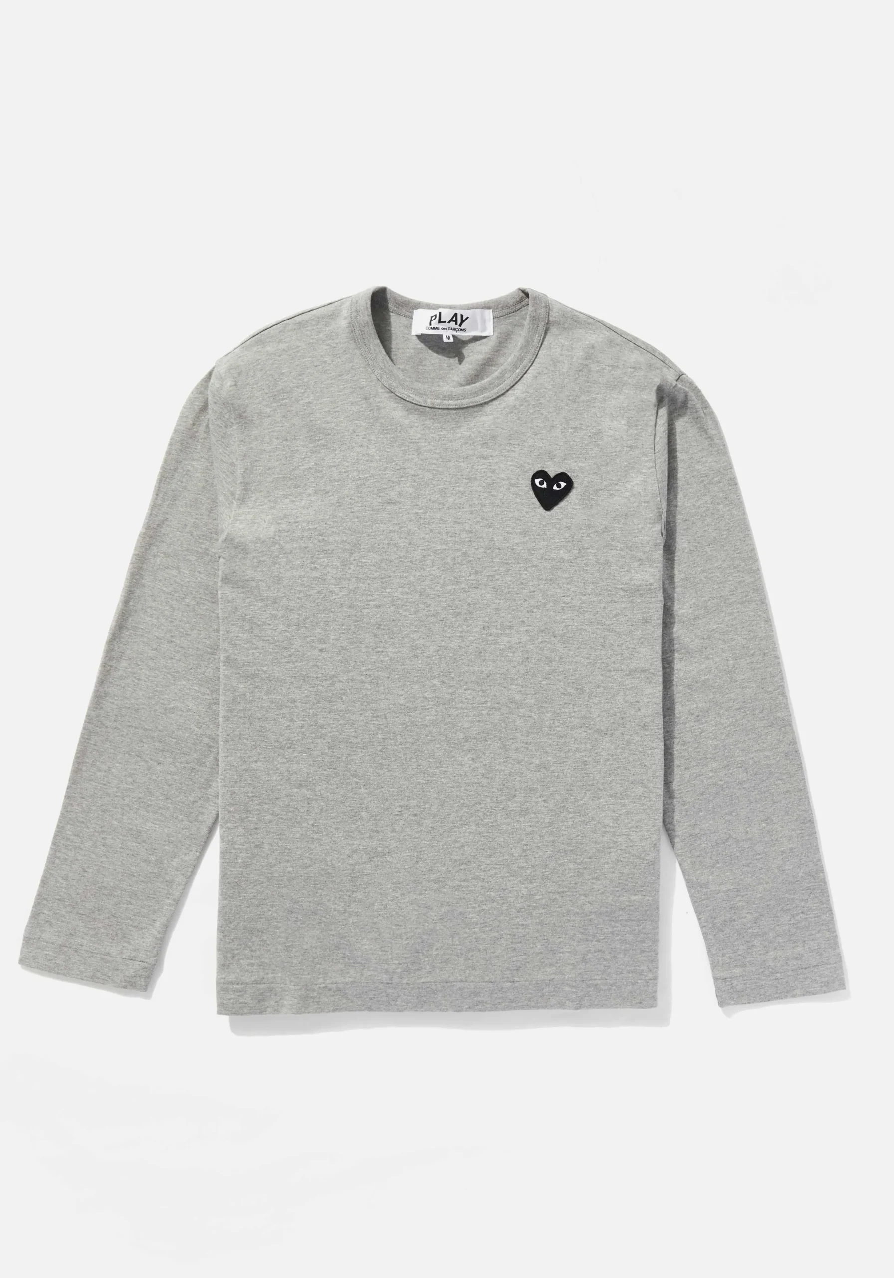 COMME DES GARCONS PLAY BLACK HEART LONG SLEEVE