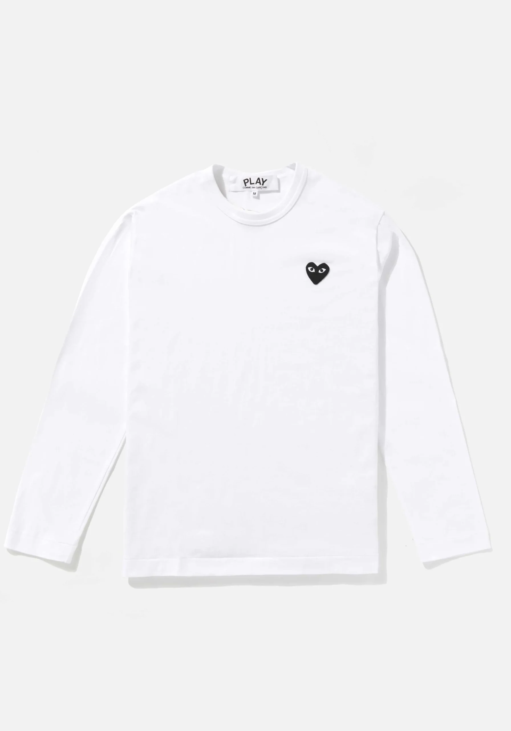 COMME DES GARCONS PLAY BLACK HEART LONG SLEEVE