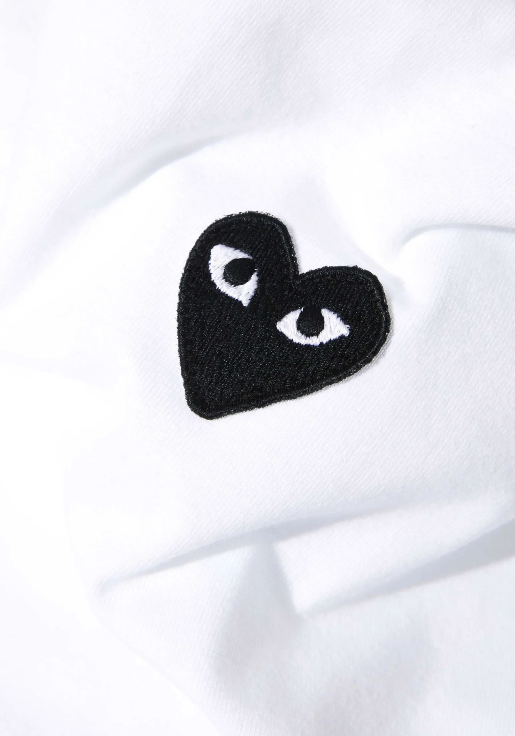 COMME DES GARCONS PLAY BLACK HEART LONG SLEEVE