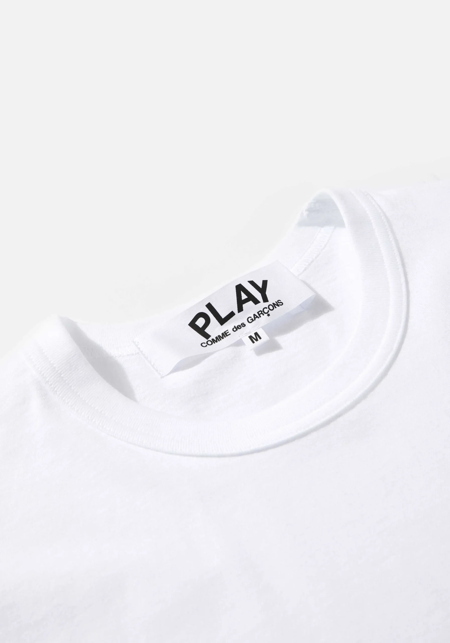 COMME DES GARCONS PLAY BLACK HEART TEE