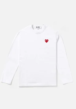 COMME DES GARCONS RED HEART LONG SLEEVE