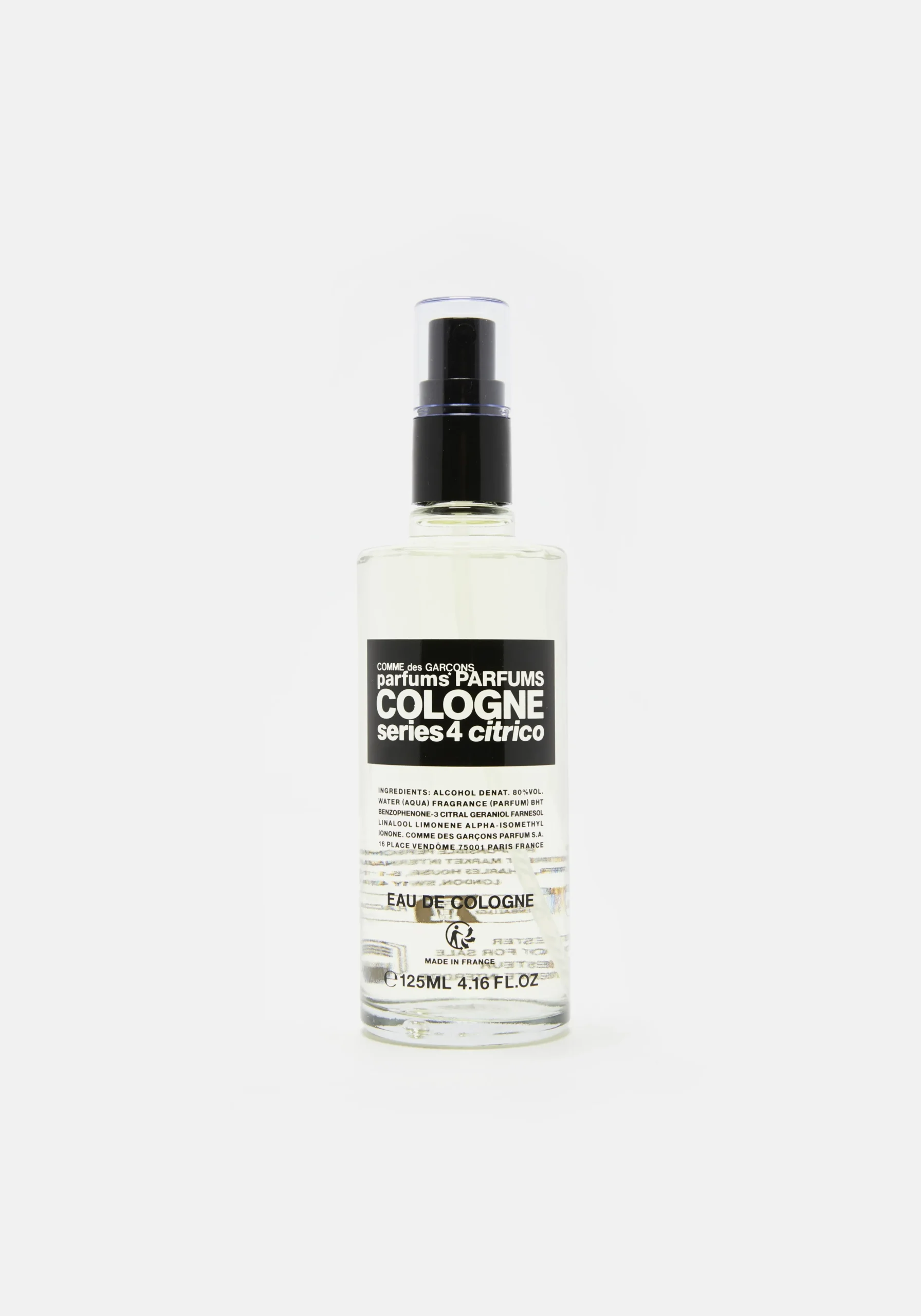 COMME DES GARCONS SERIES 4 CITRICO EAU DE COLOGNE