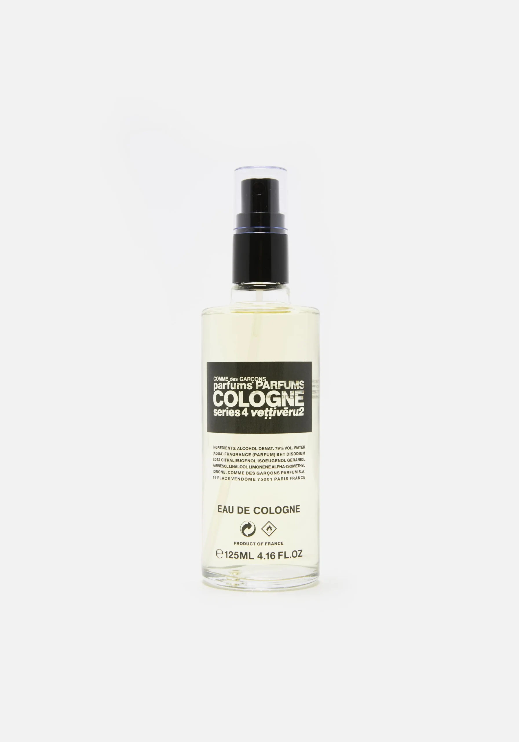 COMME DES GARCONS SERIES 4 EAU DE COLOGNE VETTIVERU 2