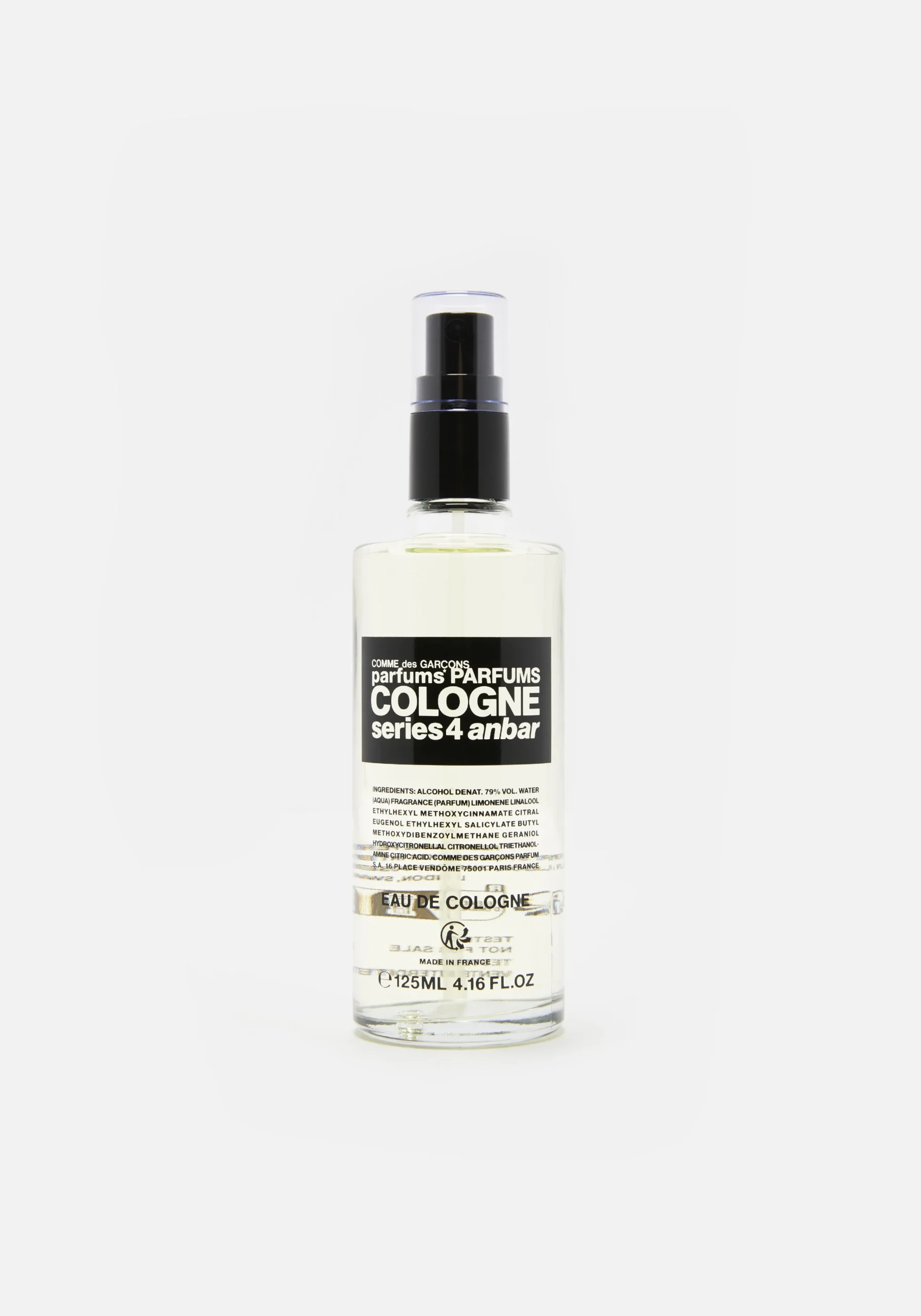 COMME DES GARCONS SERIES 4 ANBAR EAU DE COLOGNE