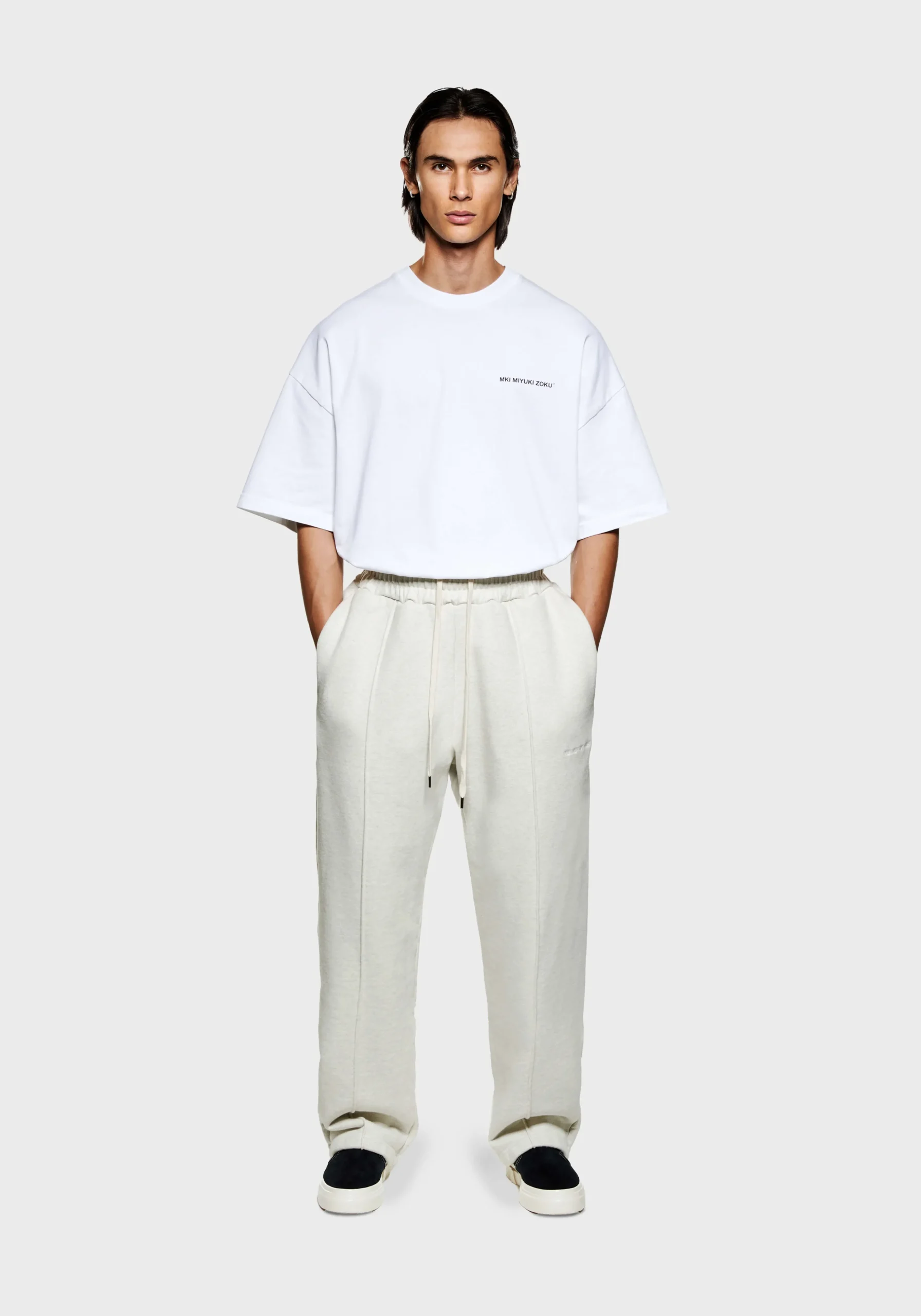 MKI 800 GSM SUPERWEIGHT WIDE LEG JOGGERS