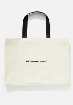 MKI CANVAS WEEKEND TOTE BAG