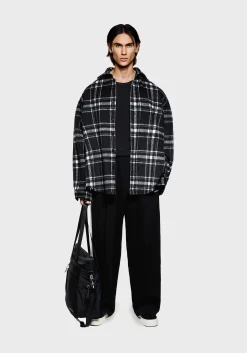 MKI CHECK FLANNEL OVERSHIRT