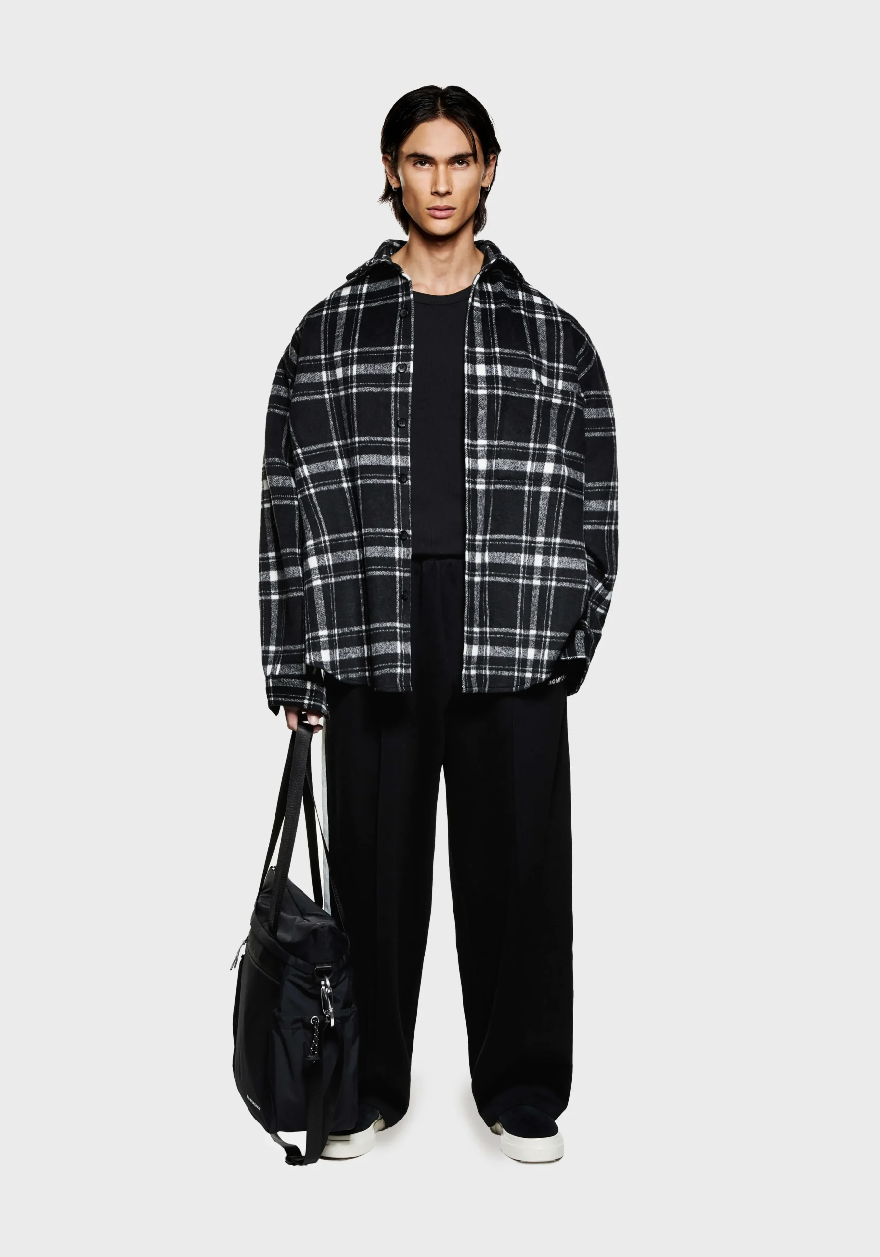 MKI CHECK FLANNEL OVERSHIRT
