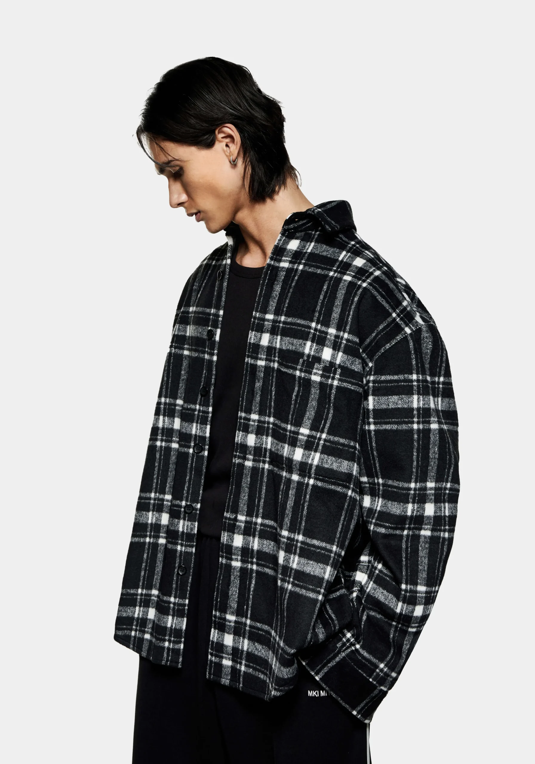 MKI CHECK FLANNEL OVERSHIRT