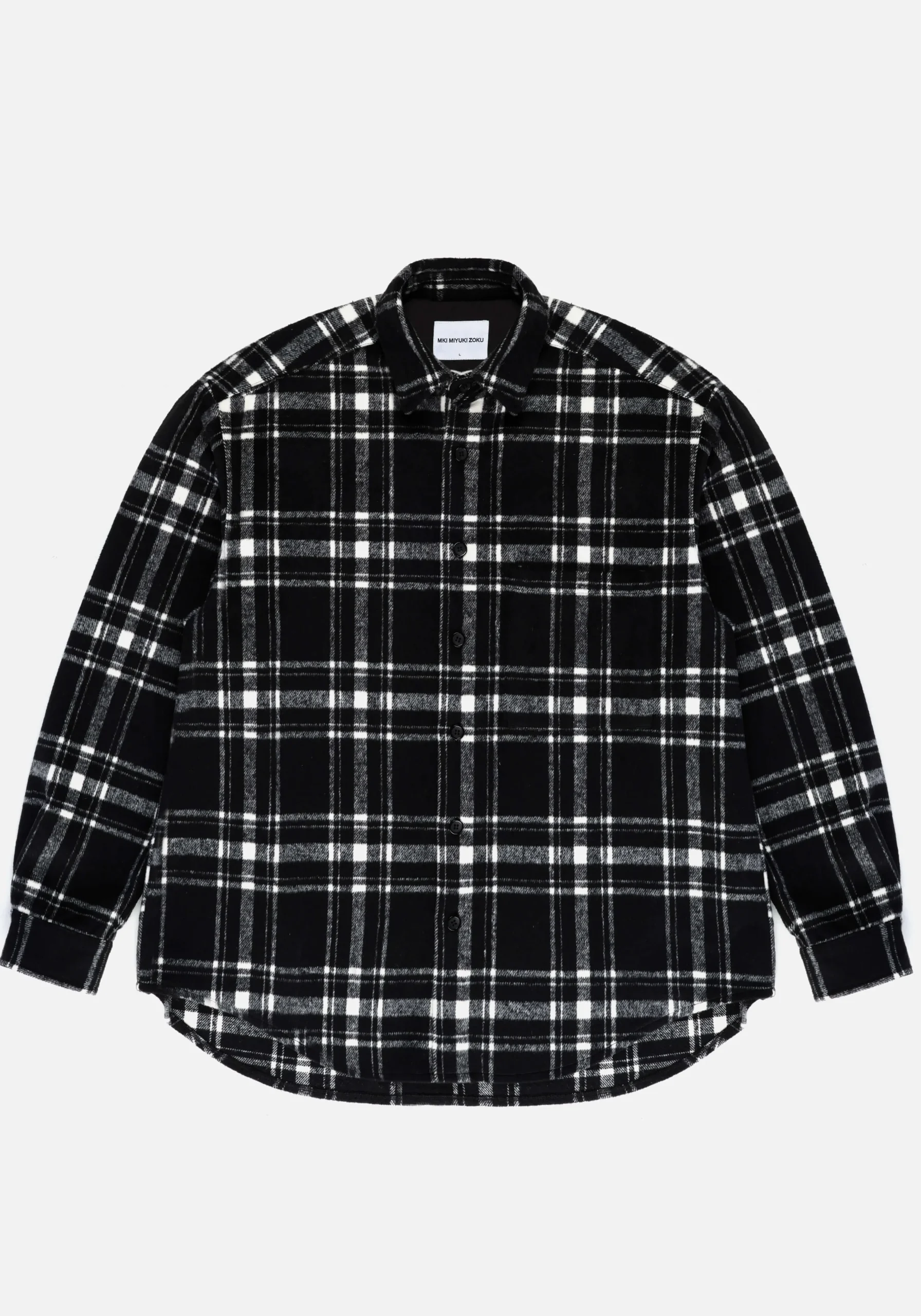 MKI CHECK FLANNEL OVERSHIRT