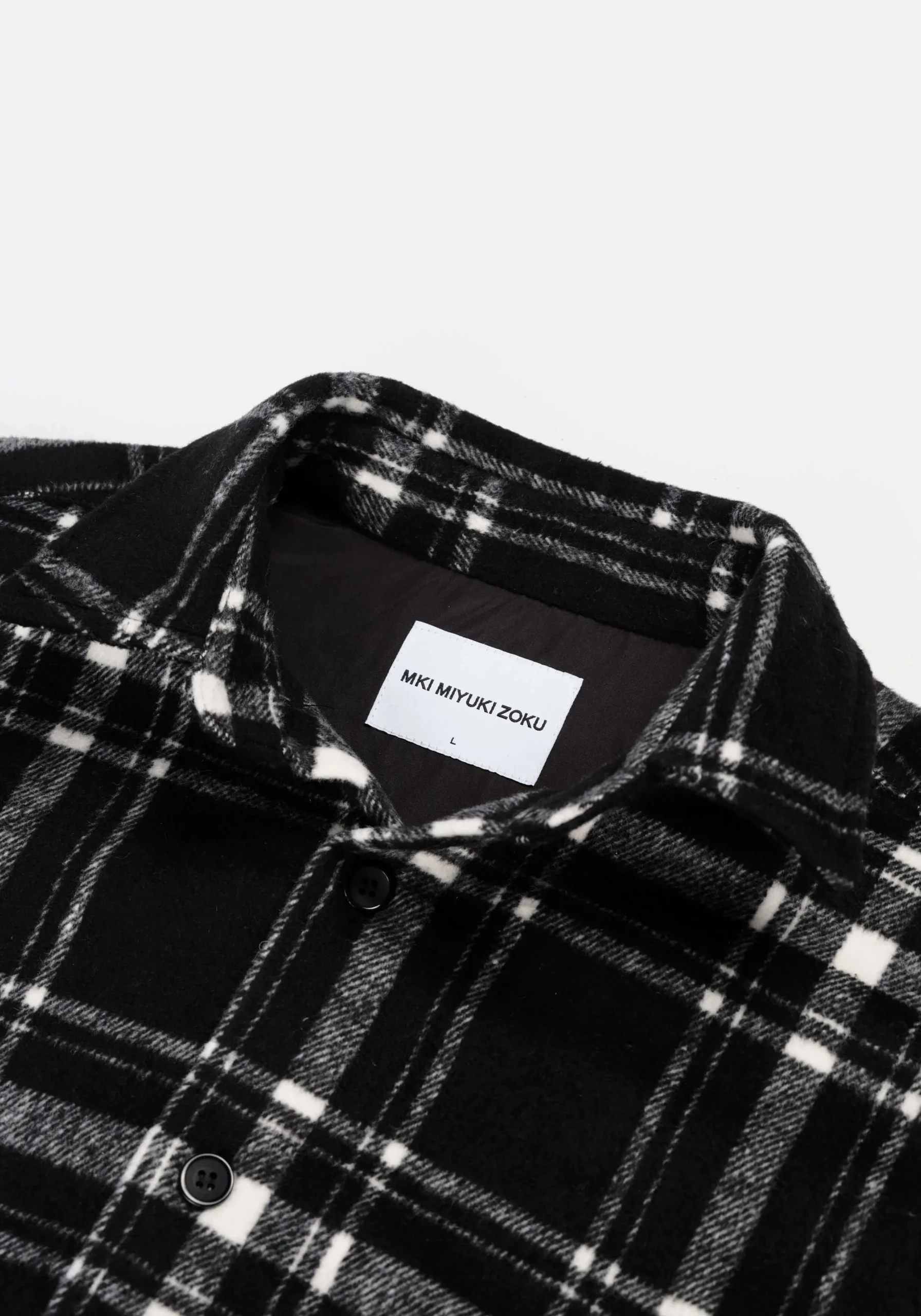 MKI CHECK FLANNEL OVERSHIRT