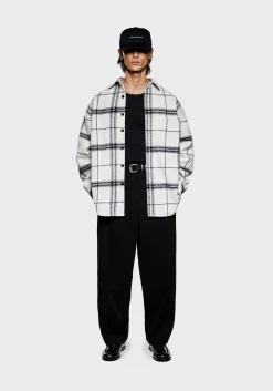 MKI CHECK FLANNEL OVERSHIRT