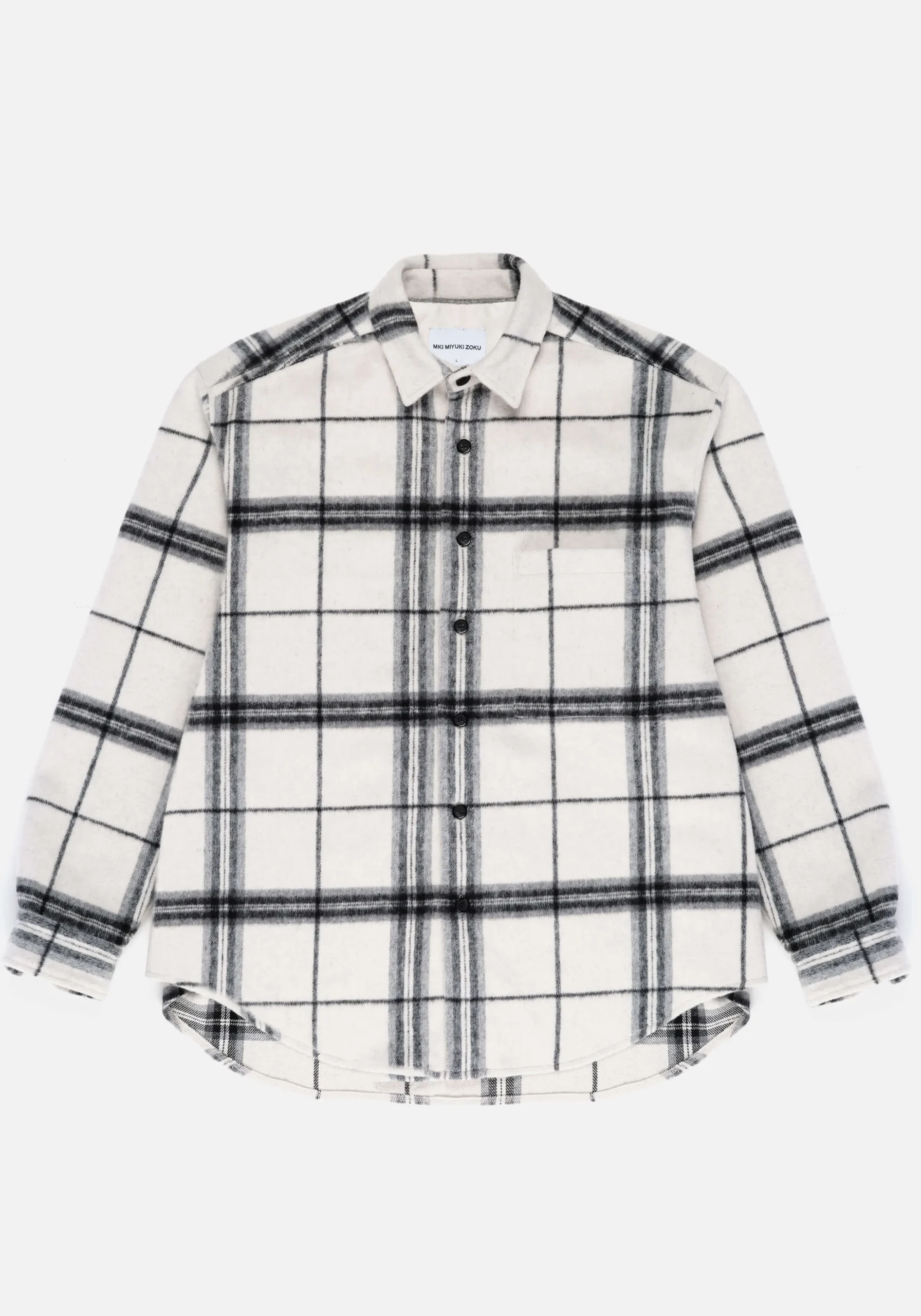 MKI CHECK FLANNEL OVERSHIRT
