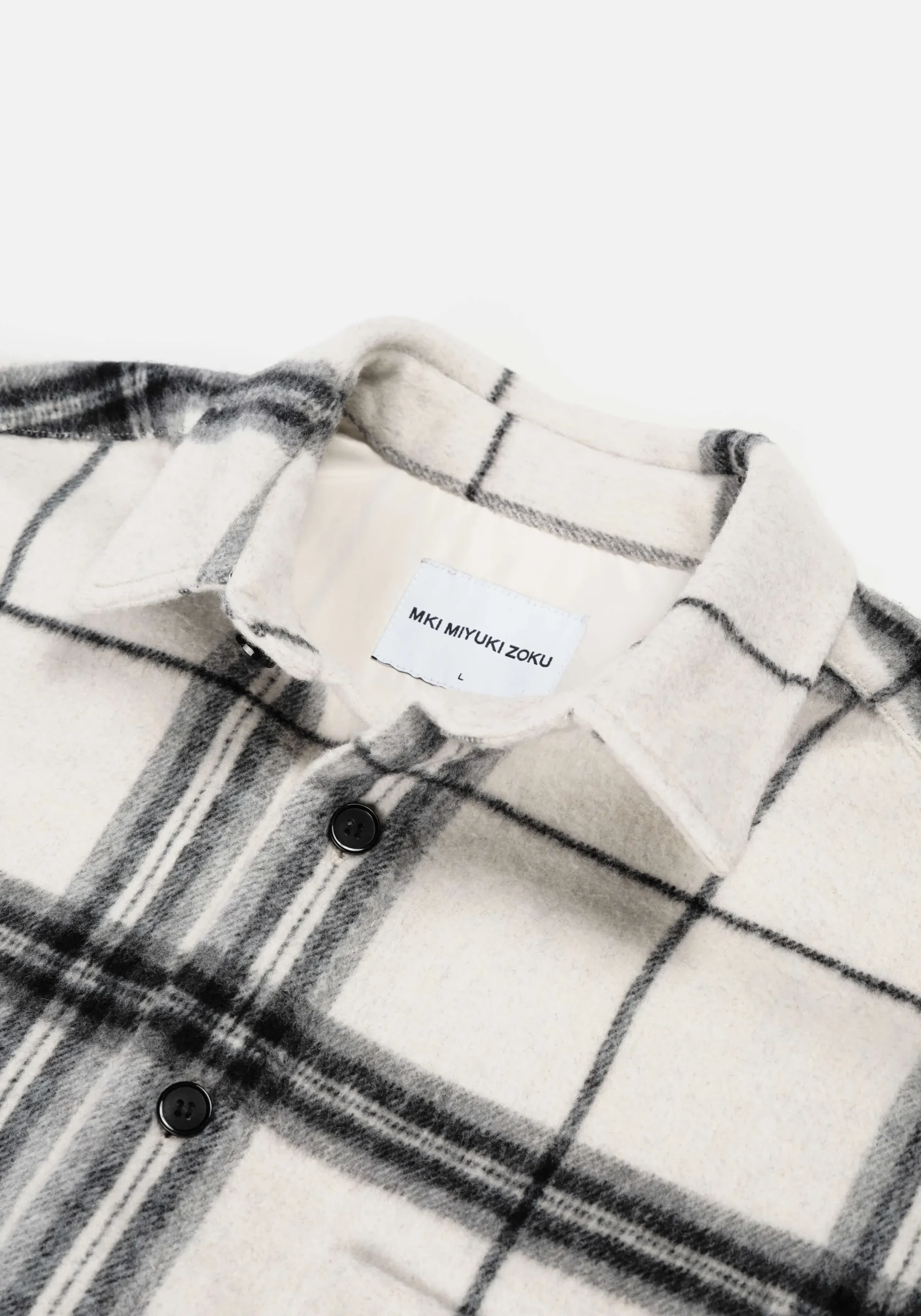 MKI CHECK FLANNEL OVERSHIRT