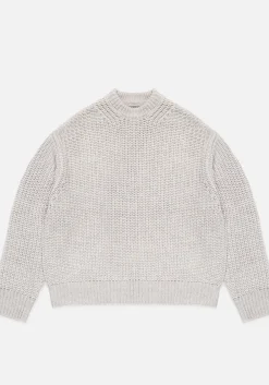 MKI CHUNKY RIB KNIT CREWNECK