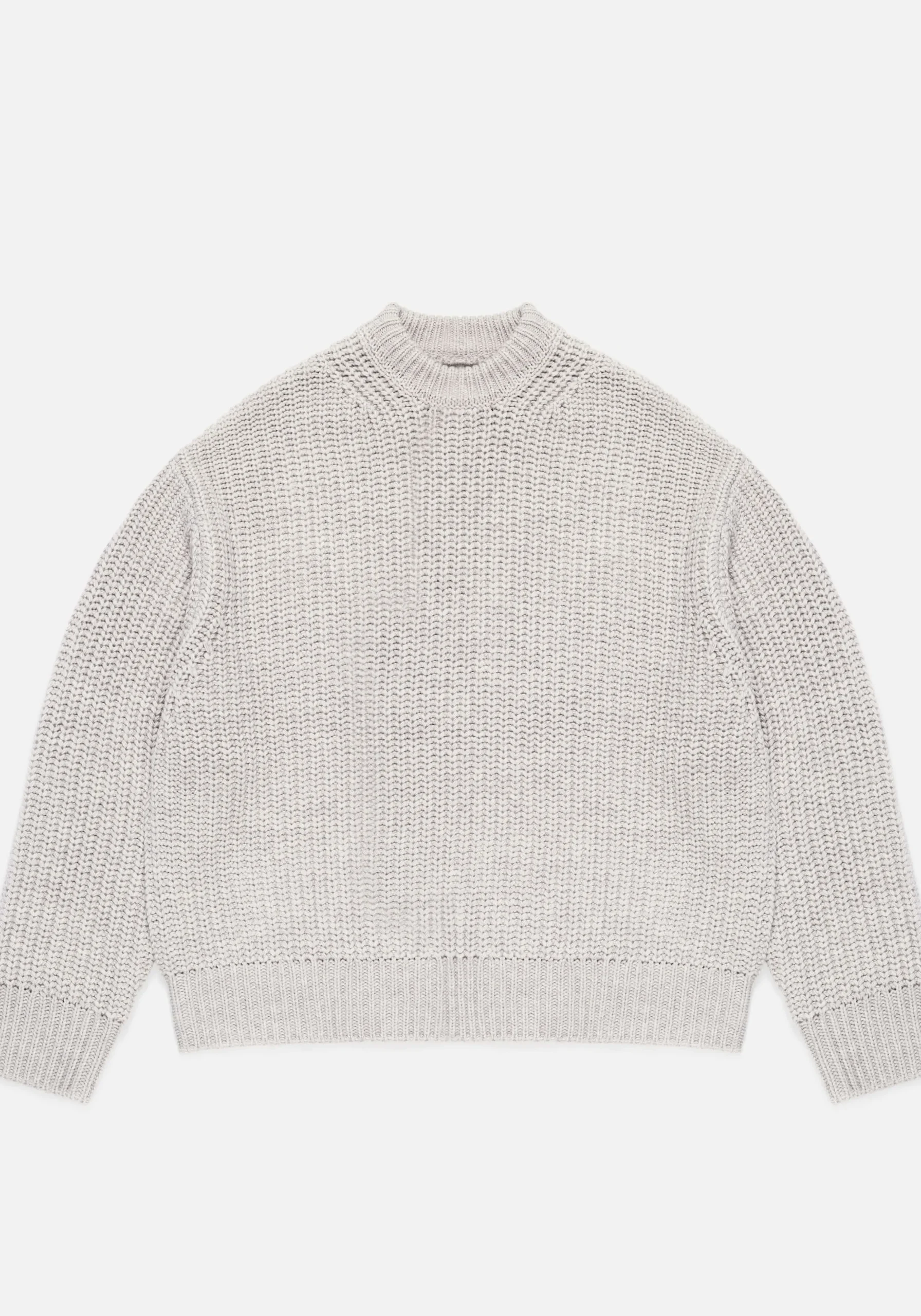 MKI CHUNKY RIB KNIT CREWNECK