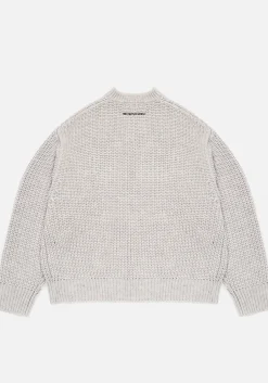 MKI CHUNKY RIB KNIT CREWNECK