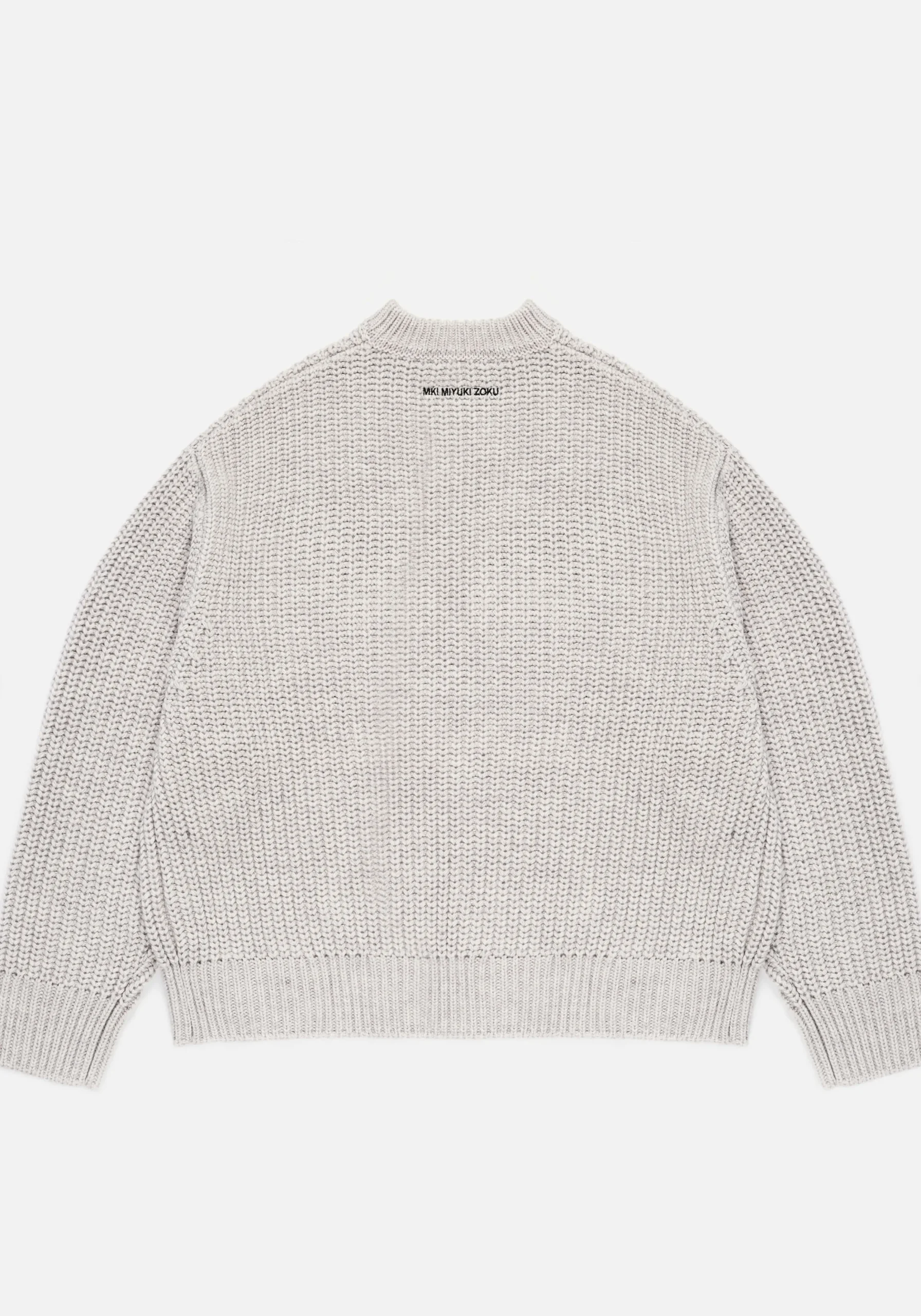 MKI CHUNKY RIB KNIT CREWNECK