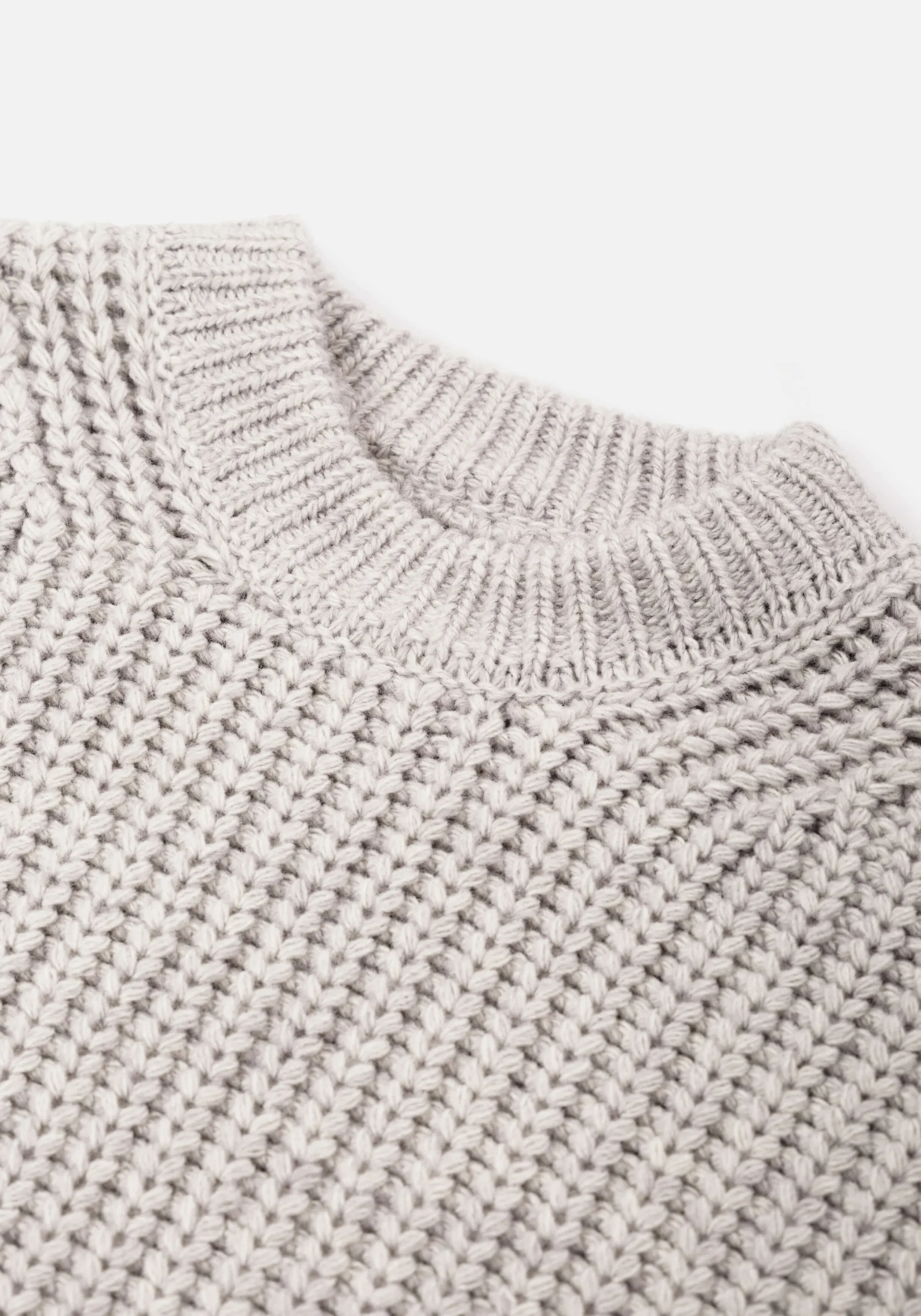 MKI CHUNKY RIB KNIT CREWNECK