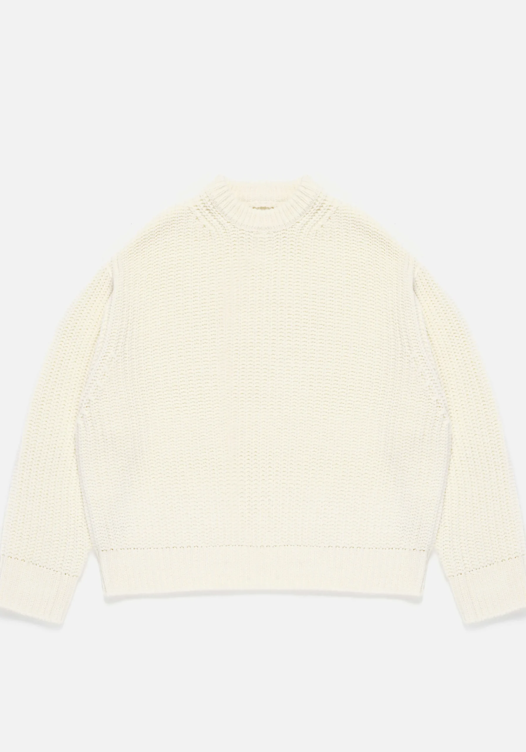 MKI CHUNKY RIB KNIT CREWNECK