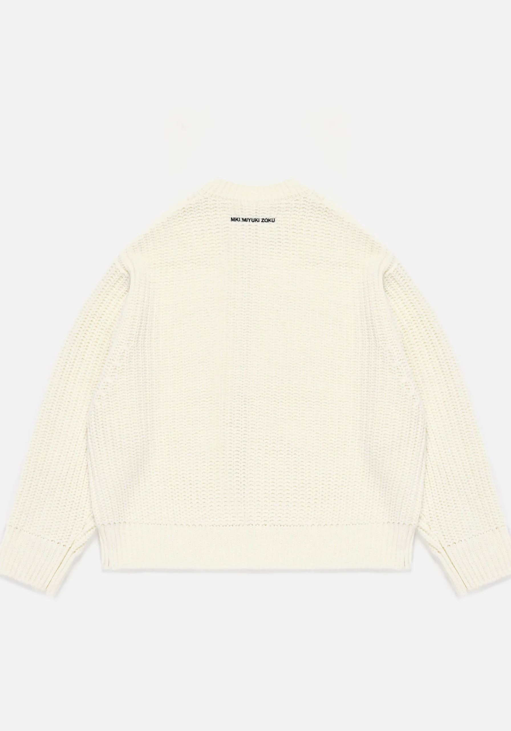 MKI CHUNKY RIB KNIT CREWNECK
