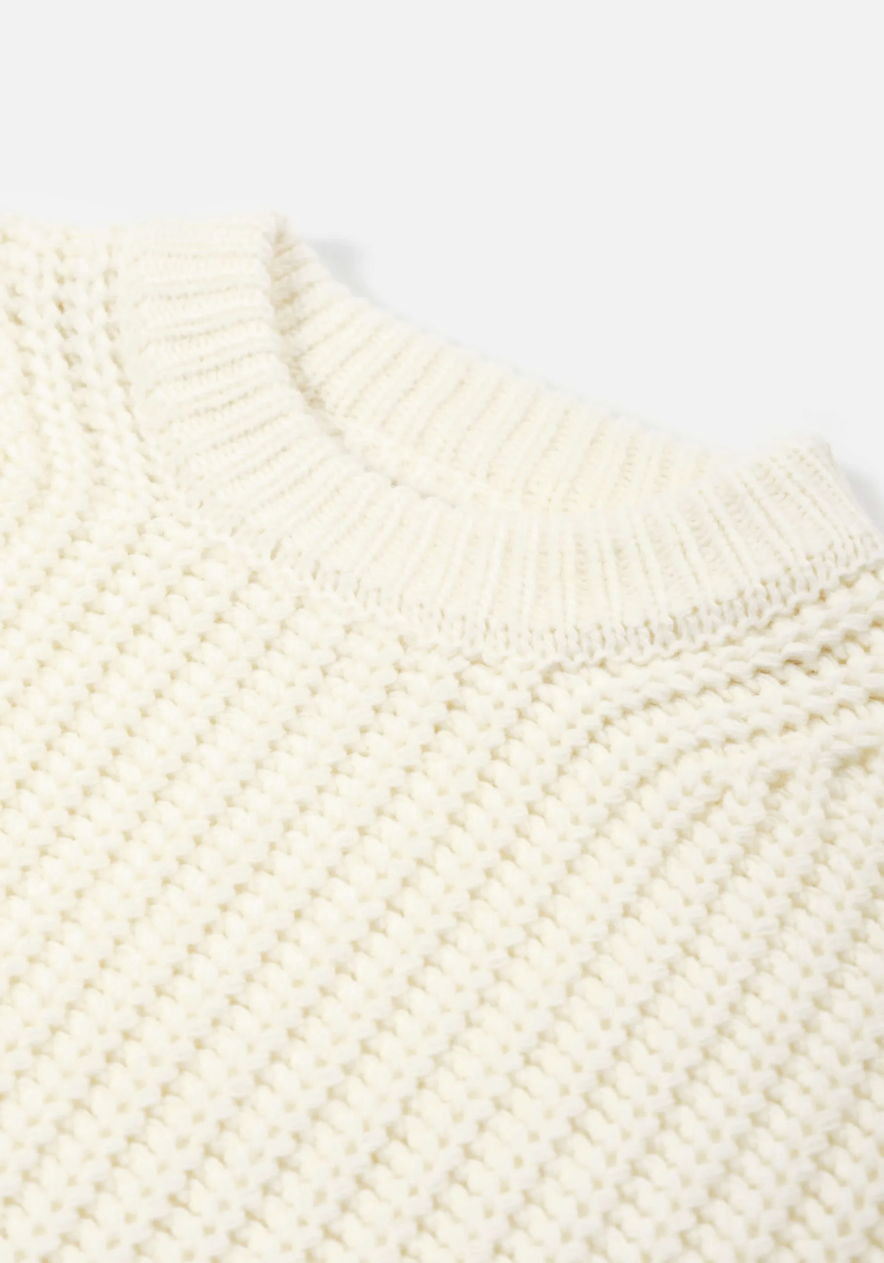 MKI CHUNKY RIB KNIT CREWNECK