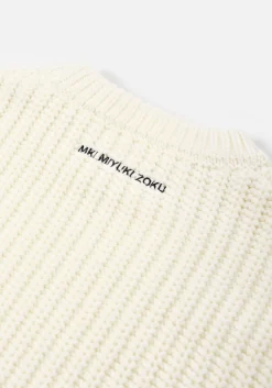 MKI CHUNKY RIB KNIT CREWNECK