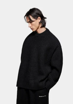 MKI CHUNKY RIB KNIT CREWNECK