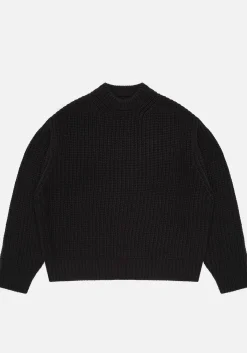 MKI CHUNKY RIB KNIT CREWNECK