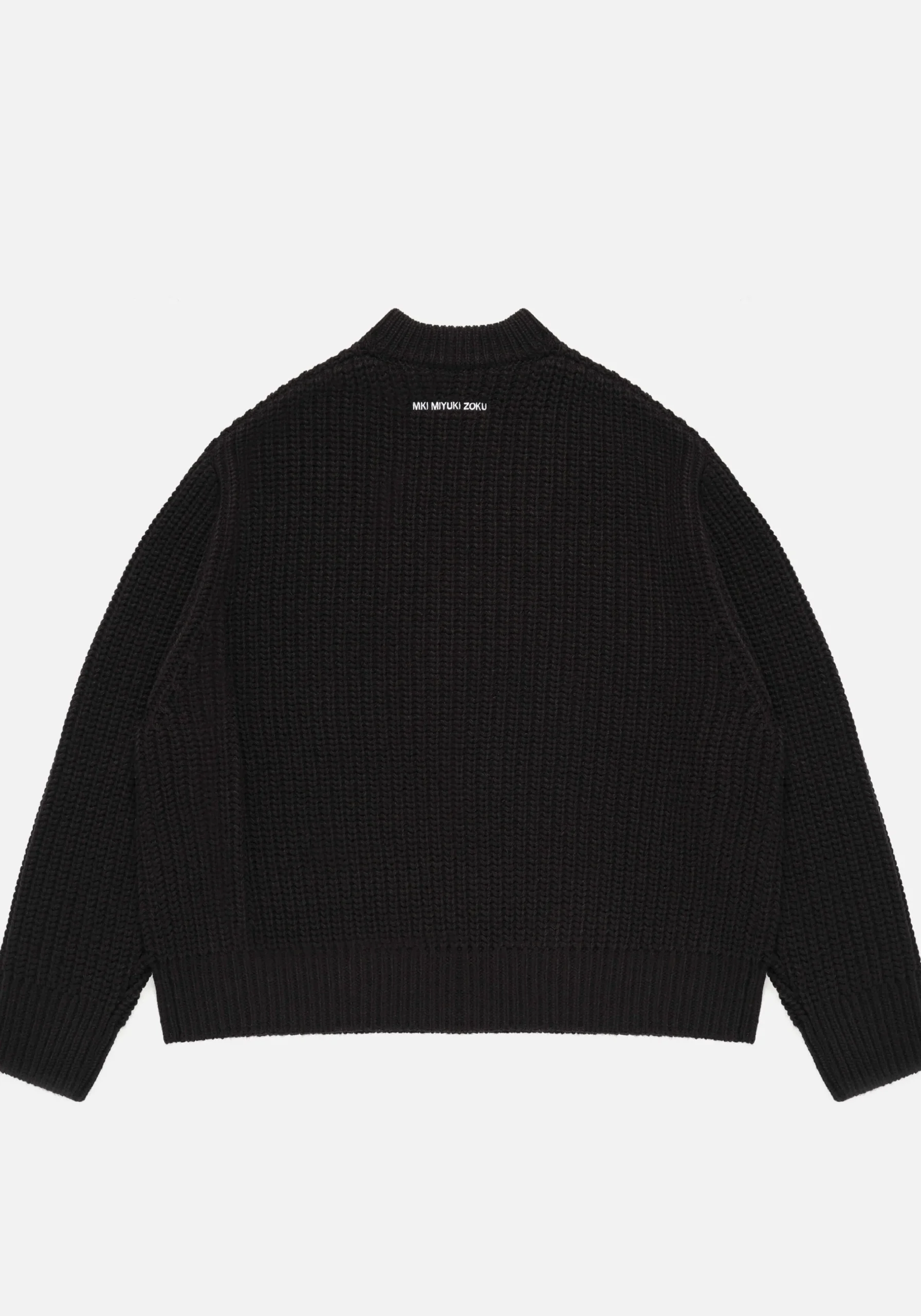 MKI CHUNKY RIB KNIT CREWNECK