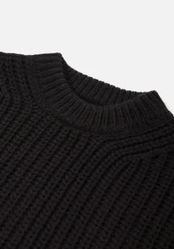 MKI CHUNKY RIB KNIT CREWNECK