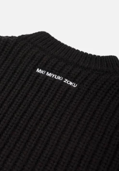 MKI CHUNKY RIB KNIT CREWNECK