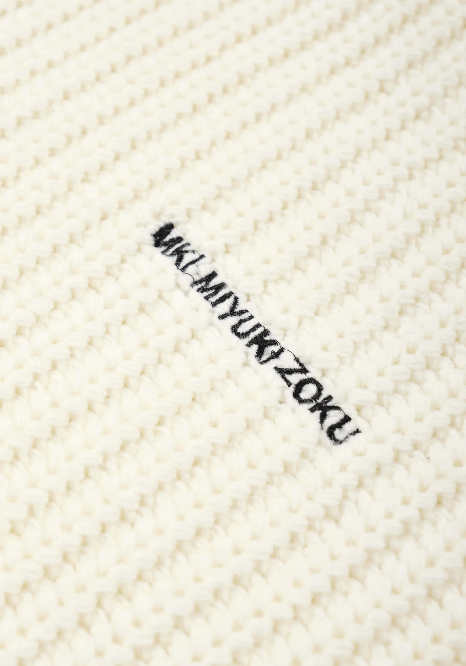 MKI CHUNKY RIB KNIT HOODY