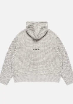 MKI CHUNKY RIB KNIT HOODY