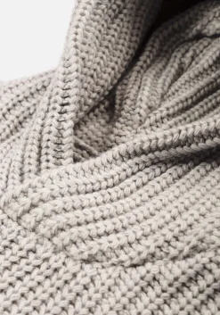 MKI CHUNKY RIB KNIT HOODY