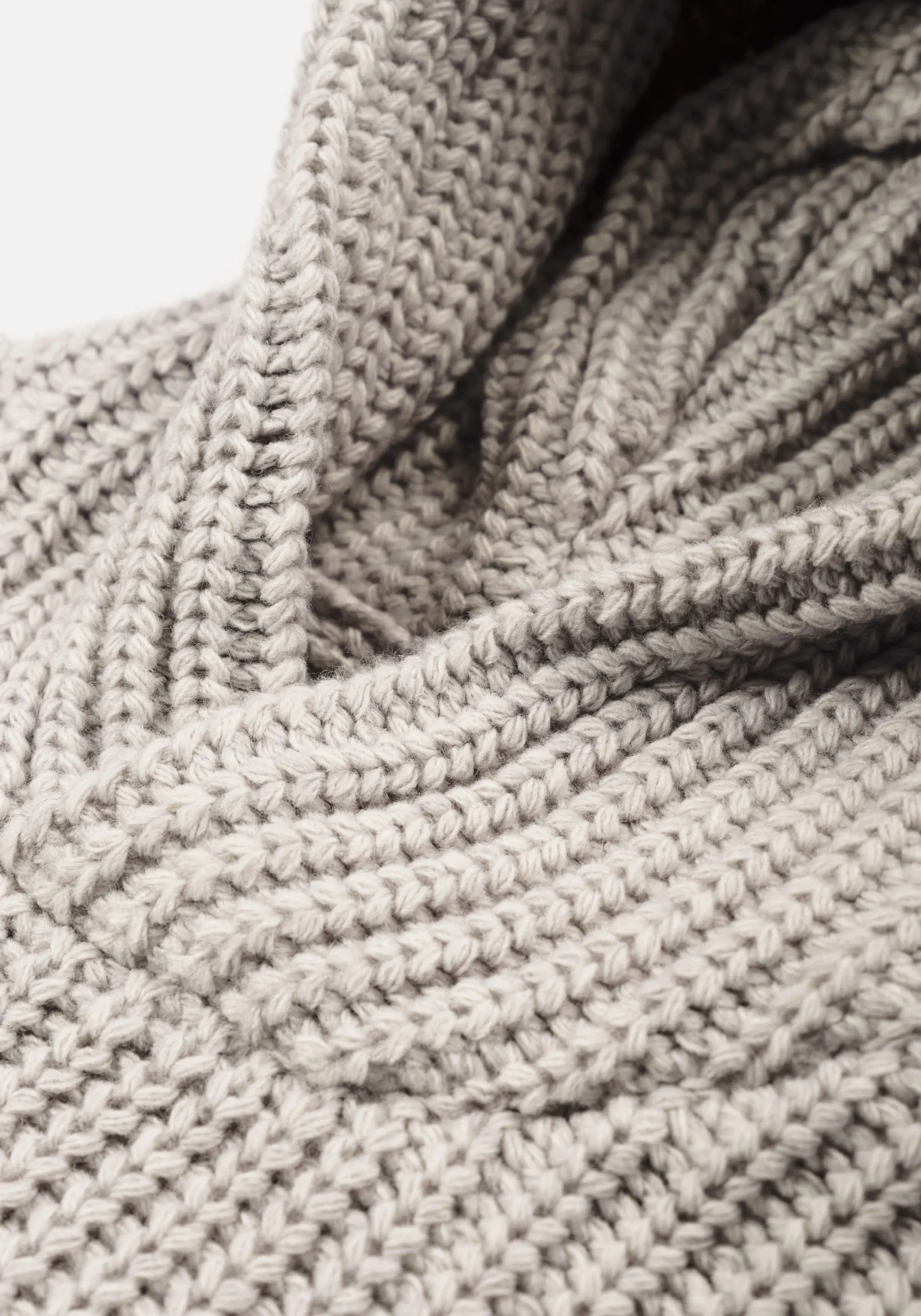 MKI CHUNKY RIB KNIT HOODY