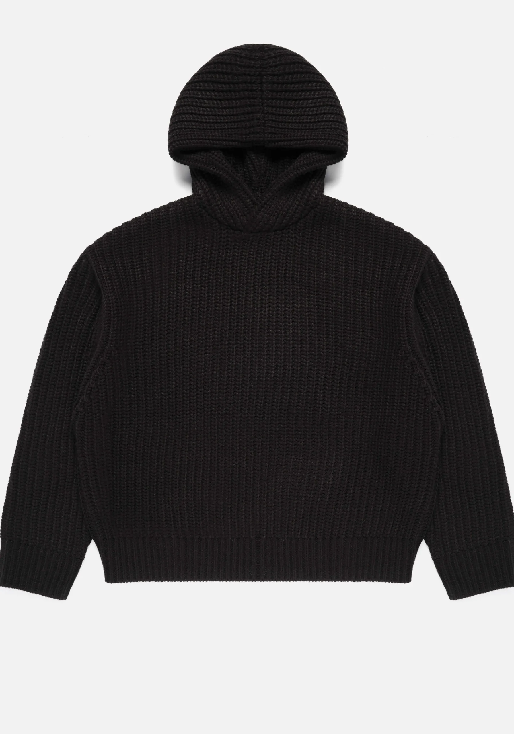 MKI CHUNKY RIB KNIT HOODY