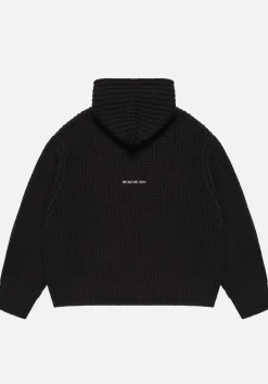 MKI CHUNKY RIB KNIT HOODY