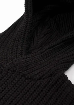 MKI CHUNKY RIB KNIT HOODY